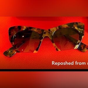 Miu Miu Tortoiseshell Sunglasses